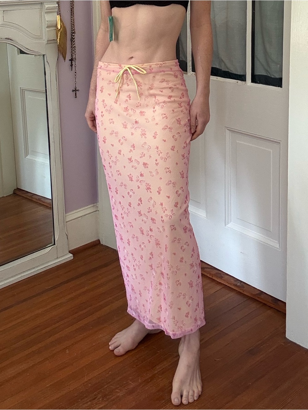 Vintage Step by Step Butterfly Skirt